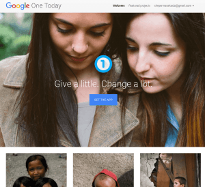 Google one today
