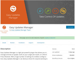 Easy-updates-manager