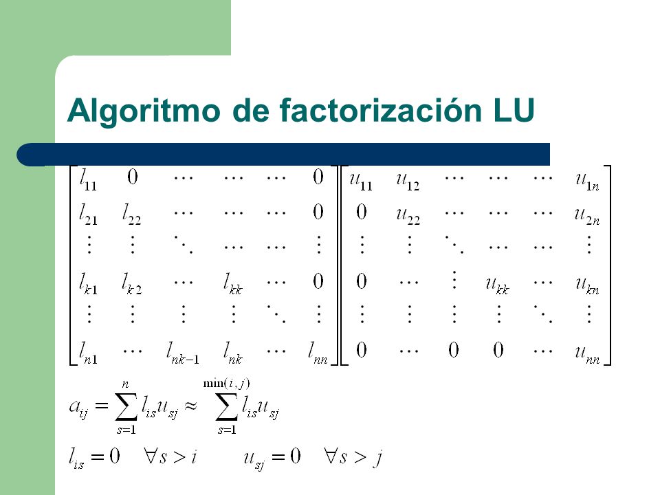 Algoritmo-Factorización-LU-Blog HostDime (Tomado de internet)